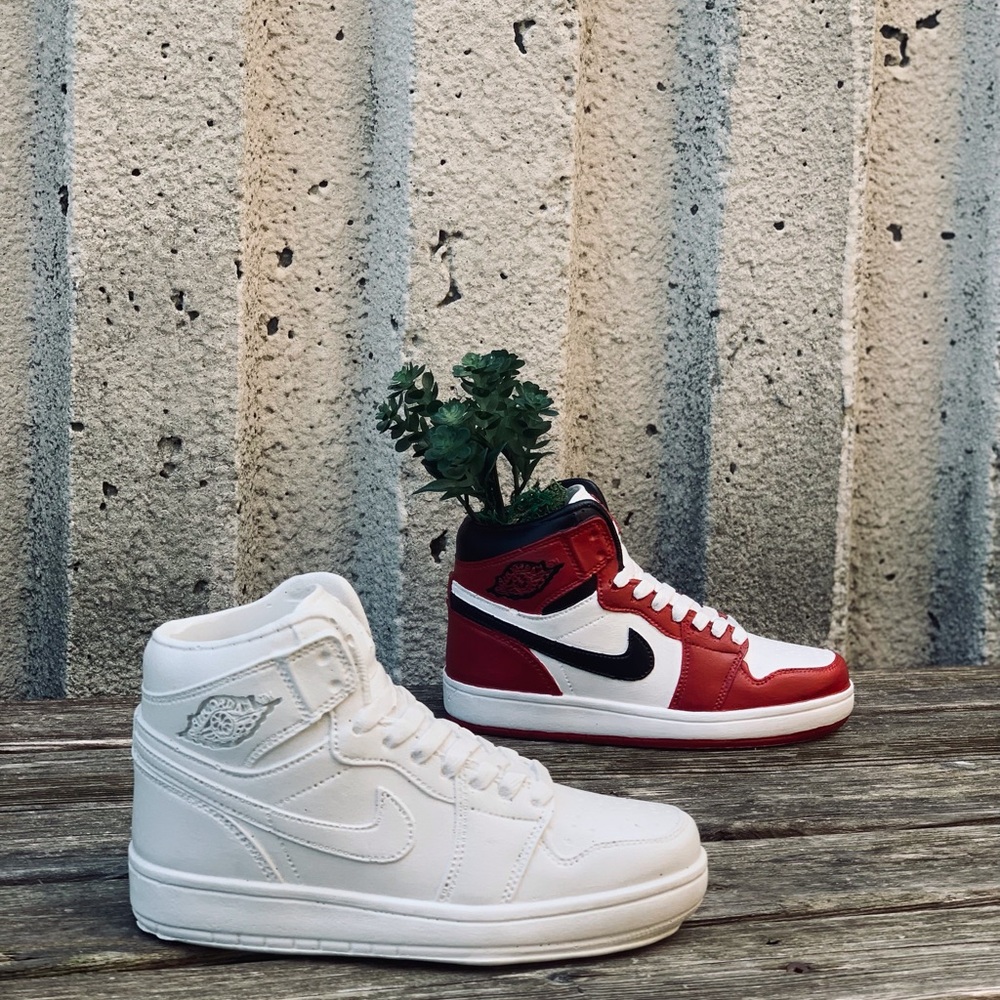 Blank Air Jordan 1 sneaker planter